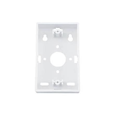 Electrical Surface Mount Box, For At70 Series Faceplates-1-Gang, Wht